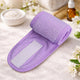 Bandeau Spa Serenity en Microfibre Violet