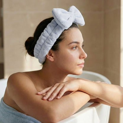 Bandeau Spa Harmony en Polaire Bleu