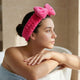 Bandeau Spa Harmony en Polaire Fuchsia