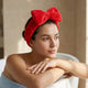 Bandeau Spa Harmony en Polaire Rouge