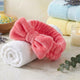 Bandeau Spa Harmony en Polaire Rose Corail