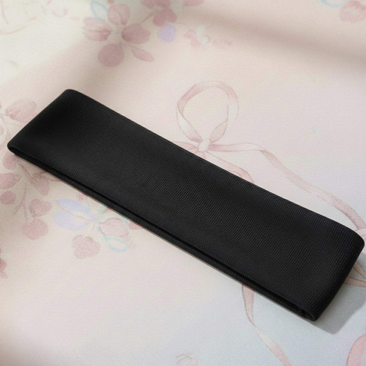 Bandeau Large Epic Bliss en Coton Noir