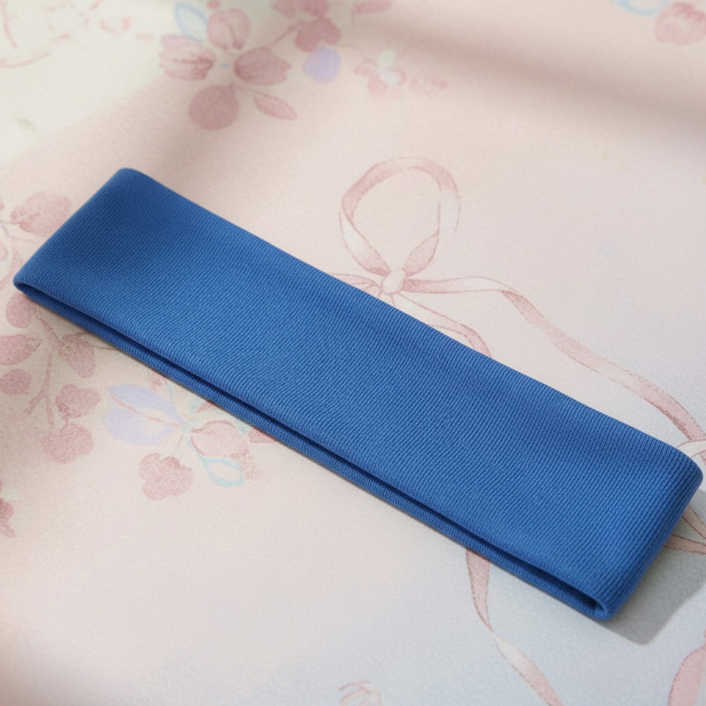 Bandeau Large Epic Bliss en Coton Bleu