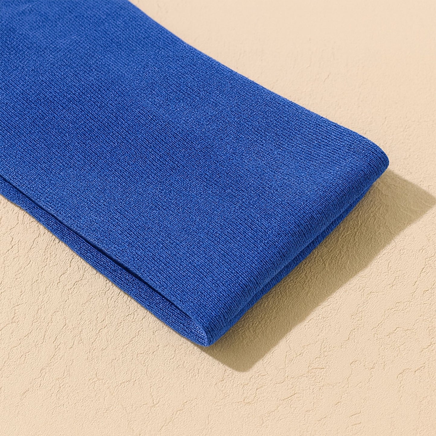 Bandeau Large Epic Bliss en Coton Bleu