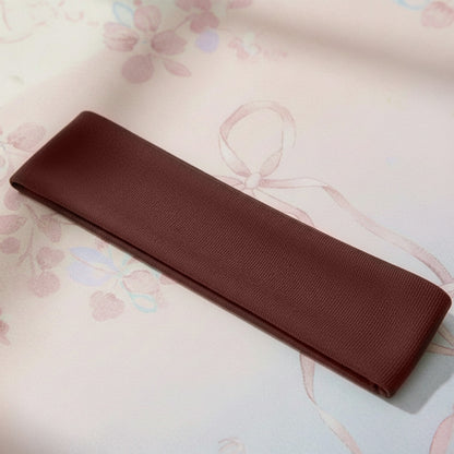 Bandeau Large Epic Bliss en Coton Marron