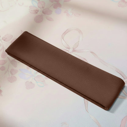 Bandeau Large Epic Bliss en Coton Marron Caramel