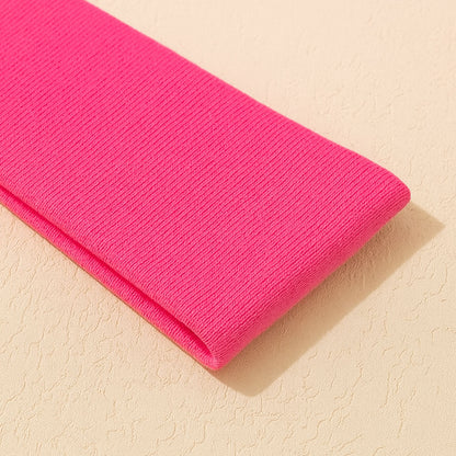 Bandeau Large Epic Bliss en Coton Fuchsia