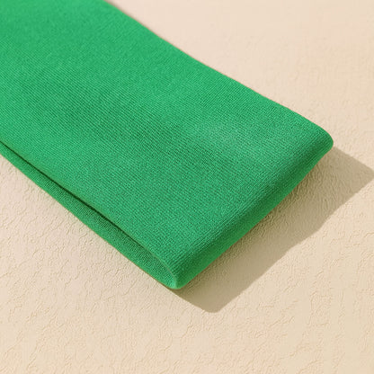 Bandeau Large Epic Bliss en Coton Vert