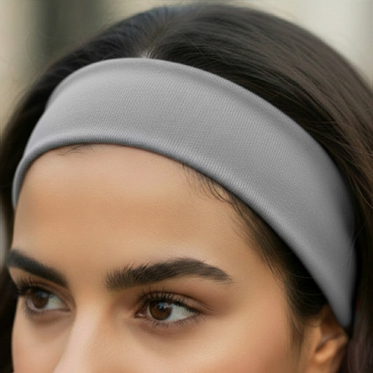 Bandeau Large Epic Bliss en Coton Gris