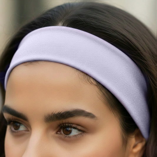 Bandeau Large Epic Bliss en Coton Lavande