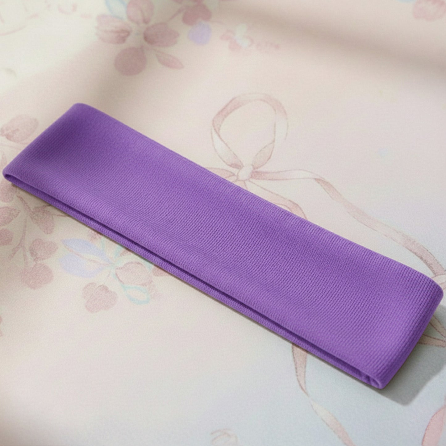 Bandeau Large Epic Bliss en Coton Violet