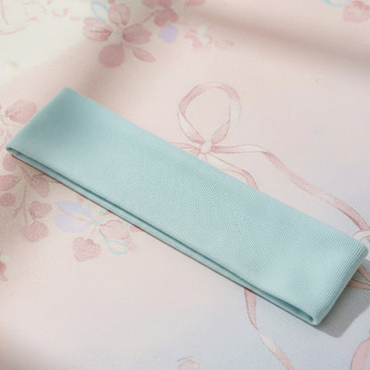 Bandeau Large Epic Bliss en Coton Bleu Ciel