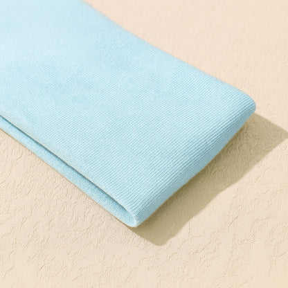 Bandeau Large Epic Bliss en Coton Bleu Ciel