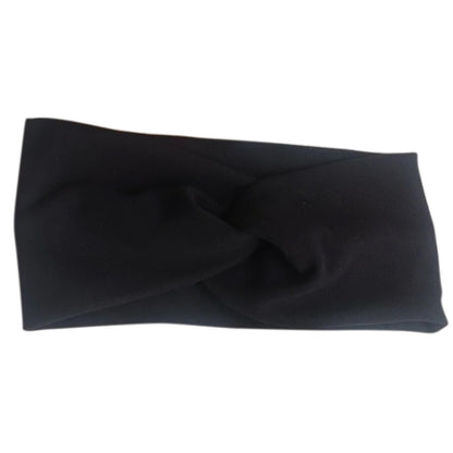 Bandeau Croisé en Jersey Soyeux - Collection Margie