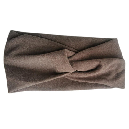 Bandeau Croisé en Jersey Soyeux - Collection Margie