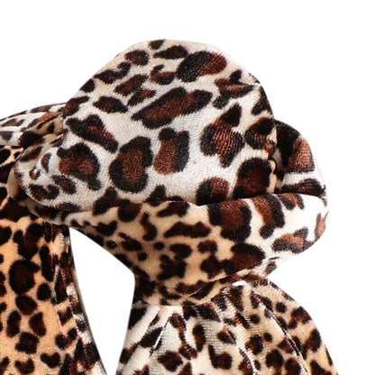 Bandeau Style Turban Léopard