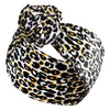 Bandeau Style Turban Hillary Imprimé Léopard Beige