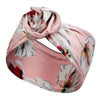 Bandeau Style Turban Fleuri Lilac Rose