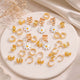 Lot de 45 Anneaux de Tresses Marguerites Bohèmes