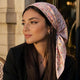 Foulard carré toucher soie Blossom Breeze 70x70cm