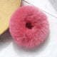 Chouchou Effet Fourrure Fluffy Clémentine Rose Fuchsia