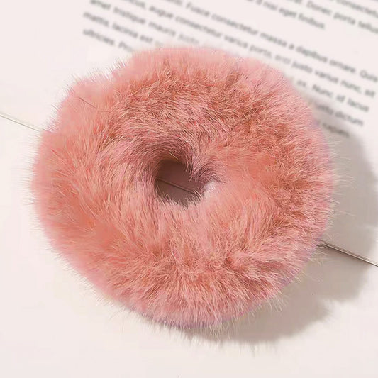 Chouchou Effet Fourrure Fluffy - Collection Clémentine