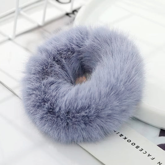 Chouchou Effet Fourrure Fluffy - Collection Clémentine