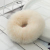 Chouchou Effet Fourrure Fluffy Clémentine Blanc
