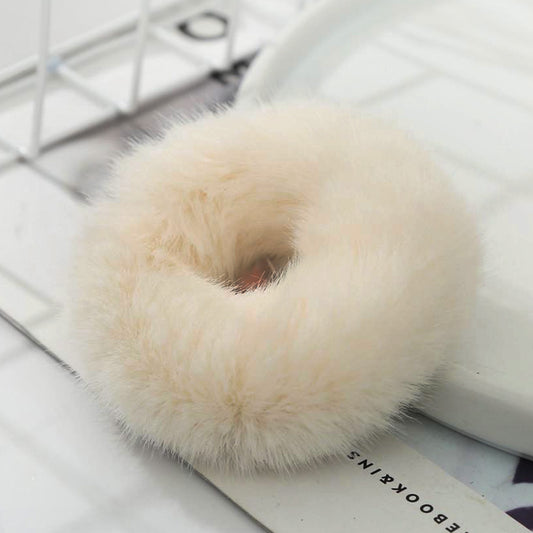 Chouchou Effet Fourrure Fluffy - Collection Clémentine