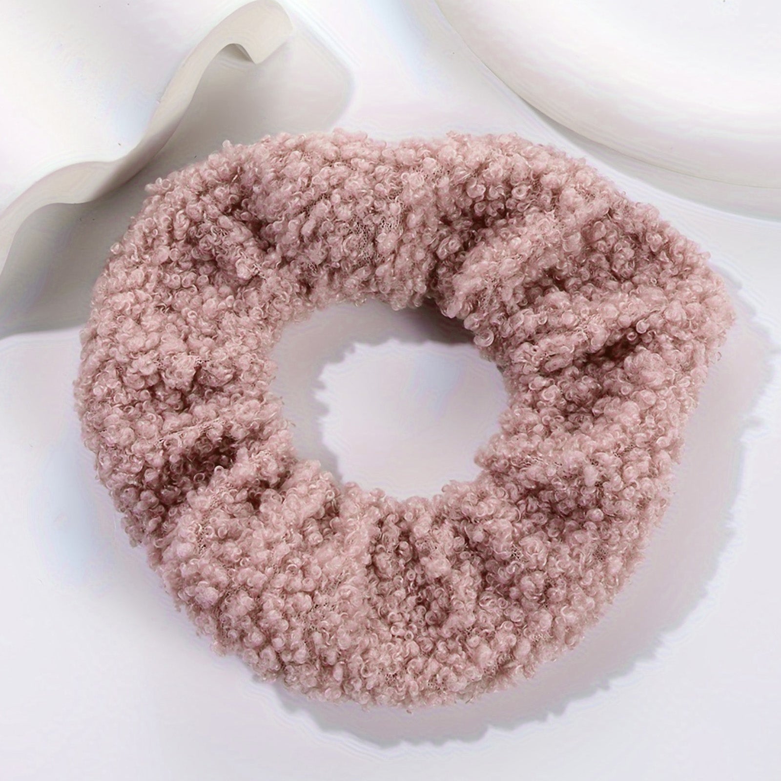 Chouchou en Chenille Douce- Collection Maya