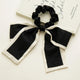 Chouchou en Satin Nœud Papillon Spencer Noir