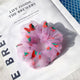 Chouchou Printanier Sweet Berry en Voile Fraise Violet