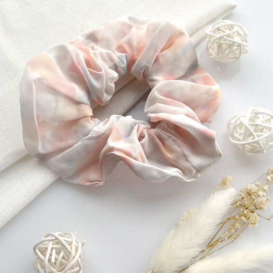 Chouchou en Aquarelle Douce Rose - Collection Iris Aurora