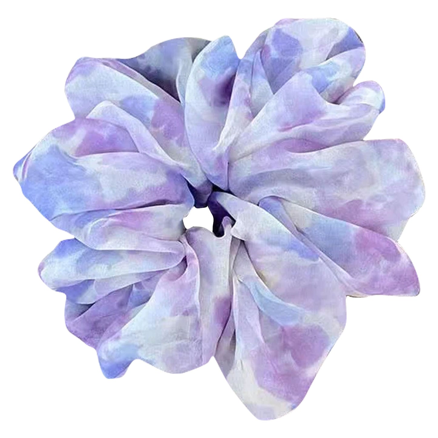 Chouchou en Aquarelle Douce - Collection Iris Aurora