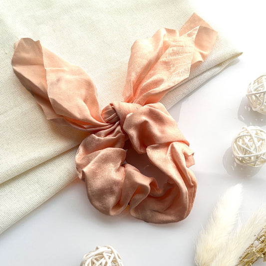 Chouchou en Satin Papillon - Collection Mariposa