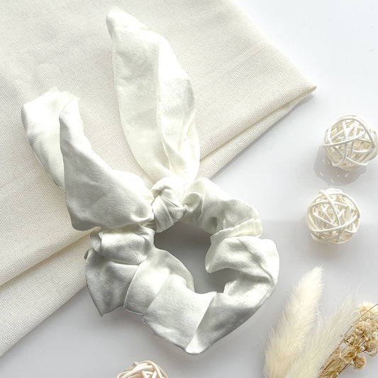 Chouchou en Satin Papillon - Collection Mariposa