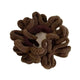 Chouchou Douillet Velours Léonie Marron Foncé