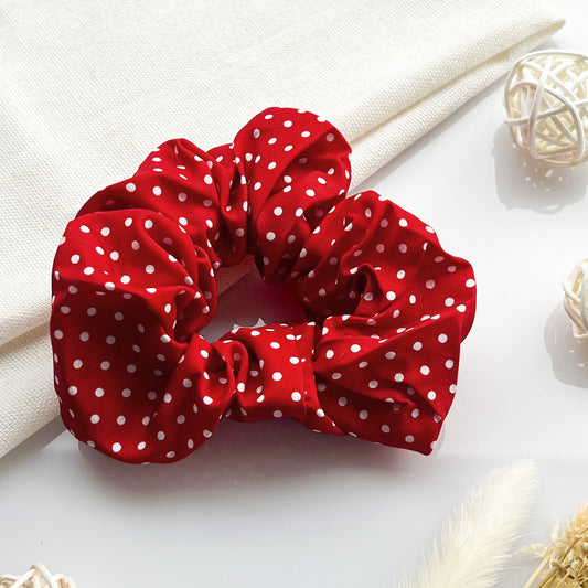 Chouchou à Pois Vintage - Collection Breezy Bloom