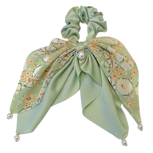 Chouchou Foulard Papillon Perlé - Collection Eloïse