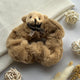 Chouchou en Peluche Ourson Nellie Marron