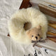 Chouchou en Peluche Ourson Nellie Jaune