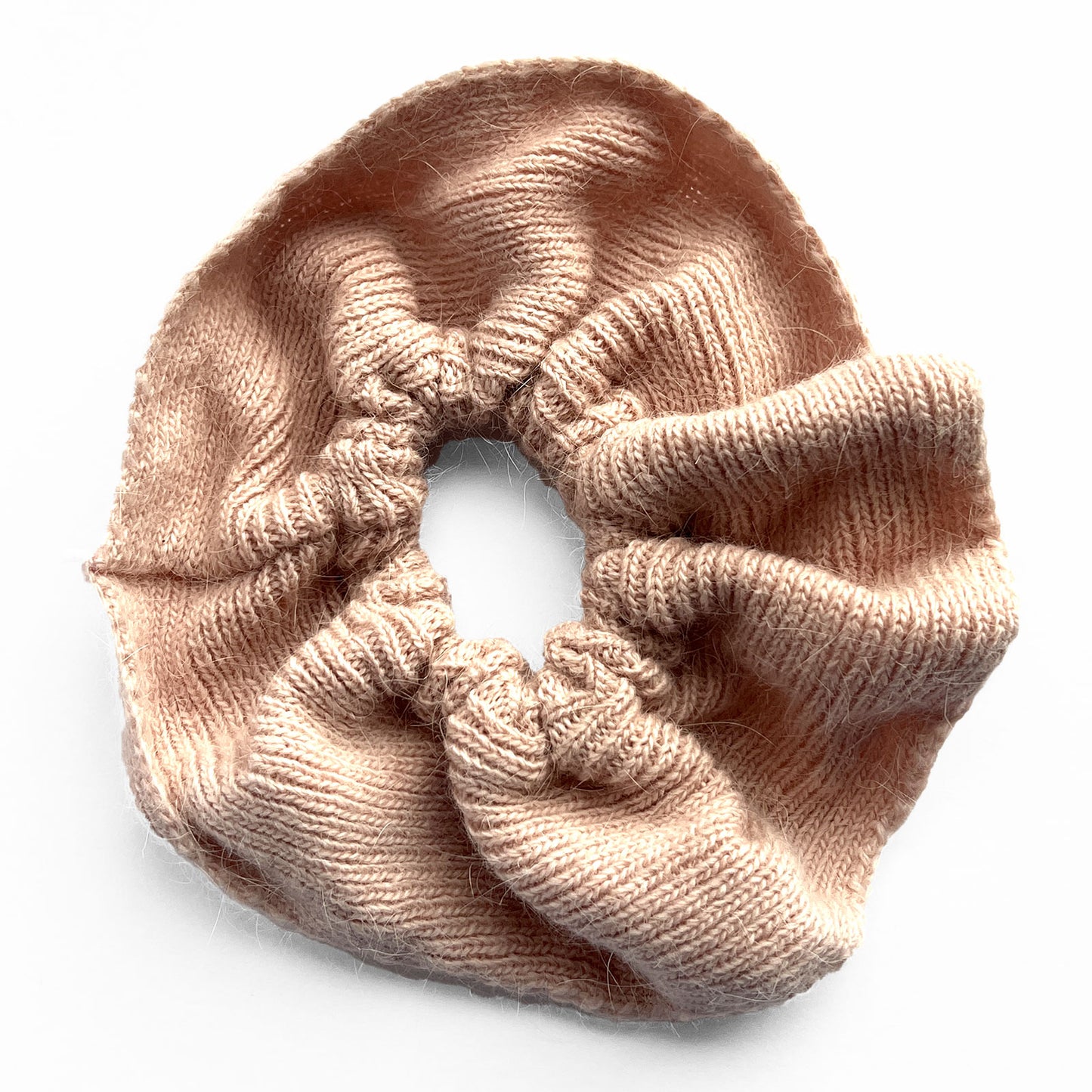 Chouchou Classique en Maille Rose - Julianna