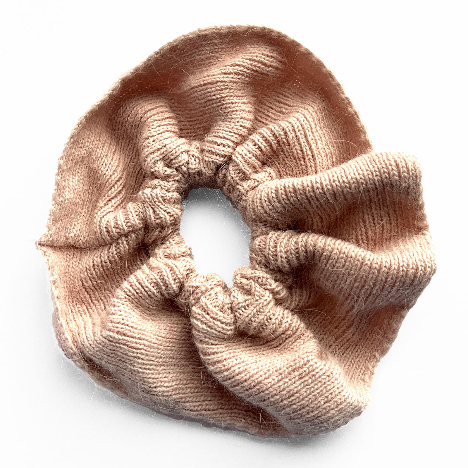 Chouchou Classique en Maille Rose - Julianna