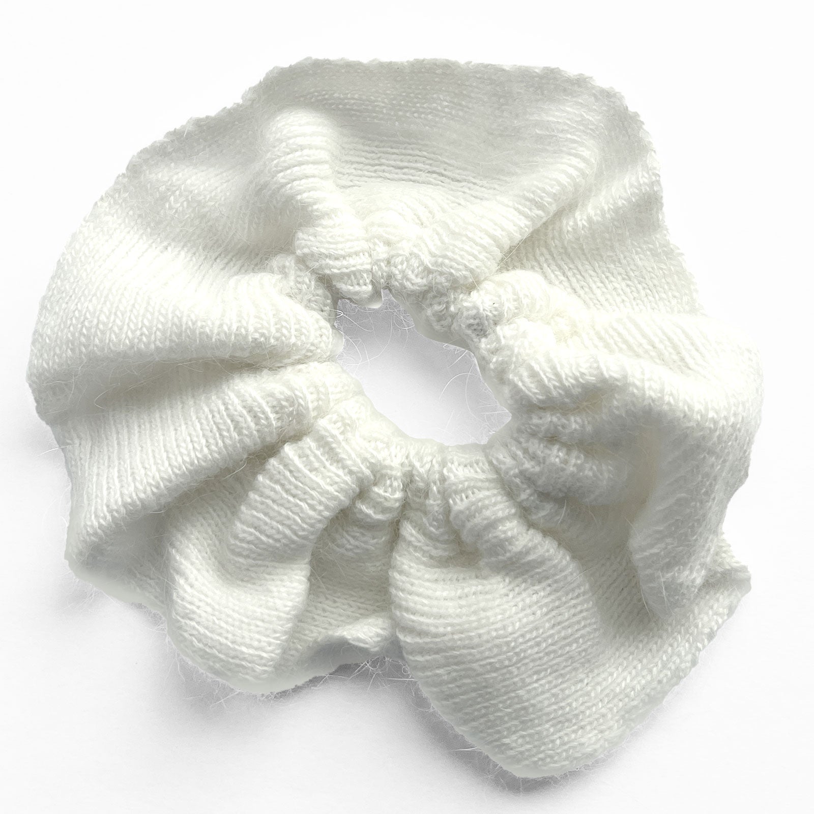 Chouchou Classique en Maille Juliana Blanc