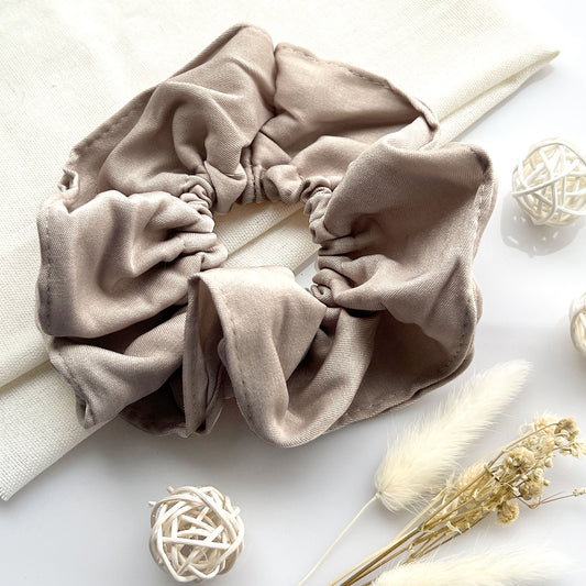 Chouchou en Tissu Plissé - Collection Sage