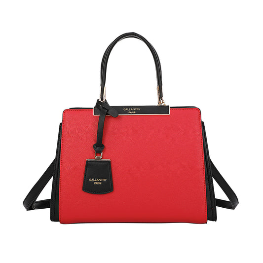 Sac à Main Rectangulaire à Bandoulière Whitney Rouge