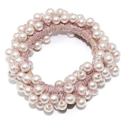 Élastique Élégant avec Perles Jannett Rose