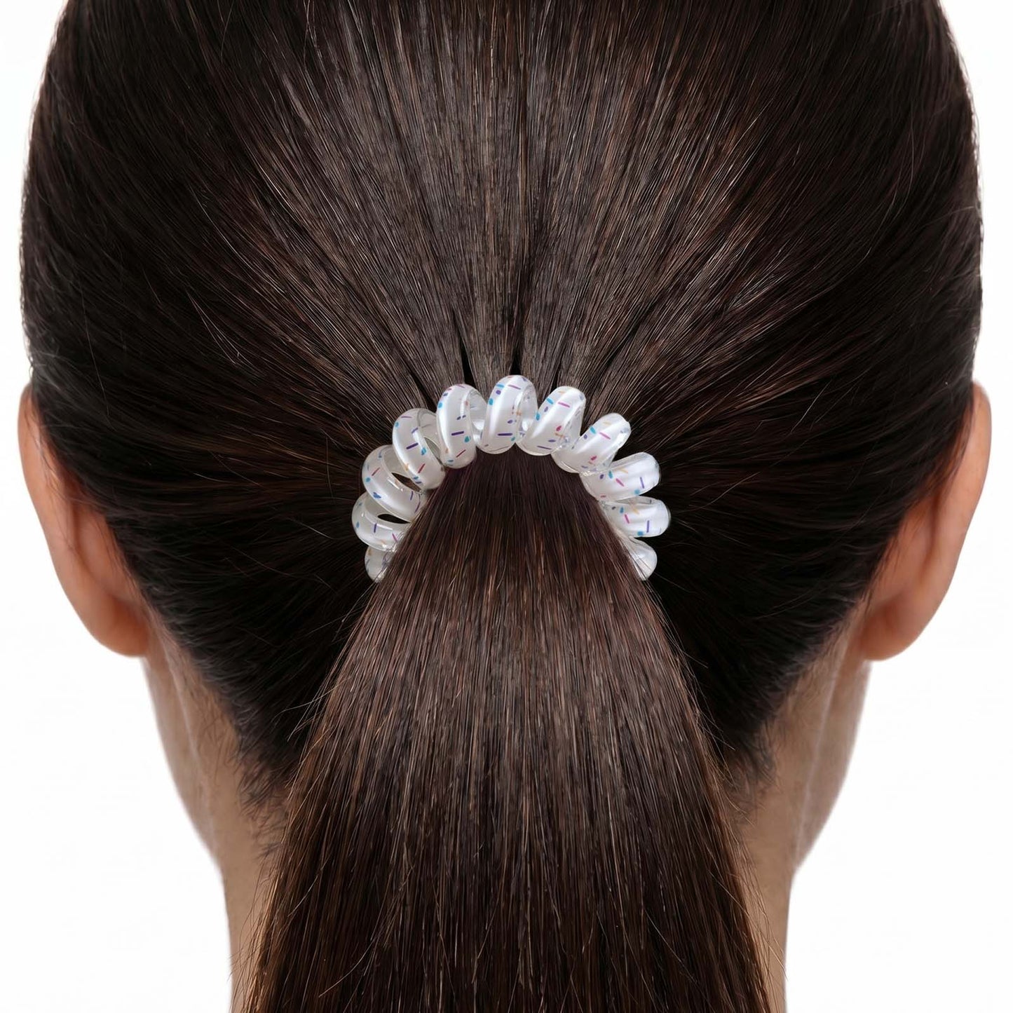 Élastique Spirale Confetti Pop Éclats Pastel