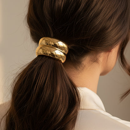 Élastique Casual Maritza à Anneau Double Doré