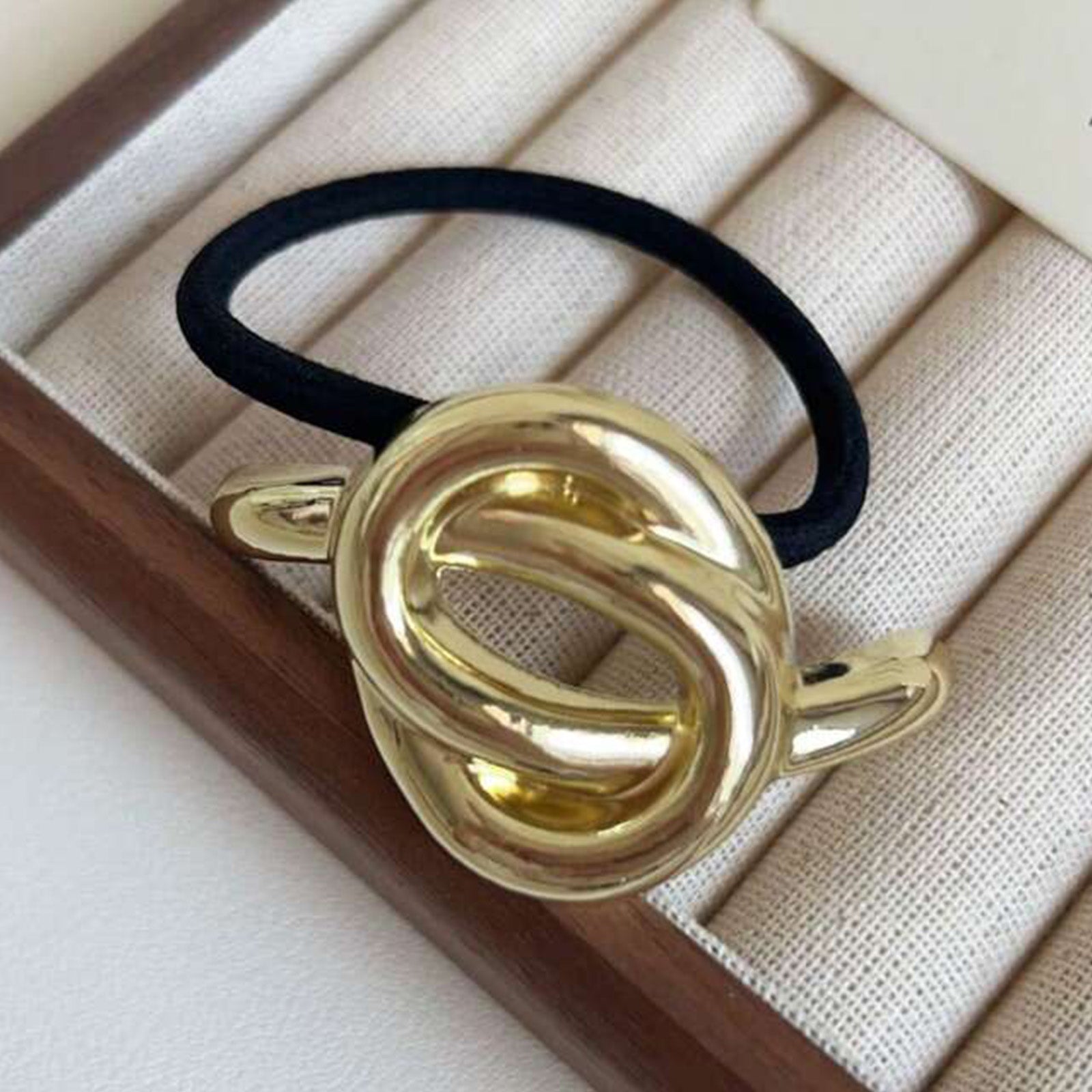 Élastique Fantaisie Jaune Doré